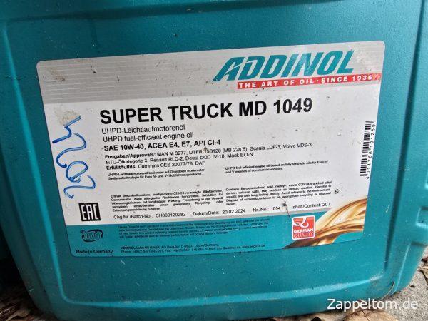 Addinol Motoröl Super Truck