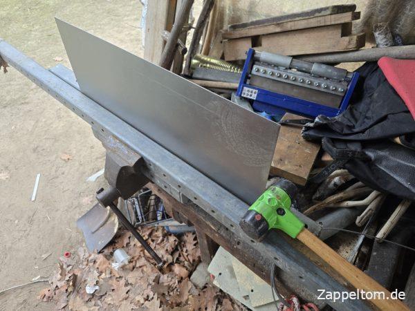 Gaskastenabdeckung selbst biegen