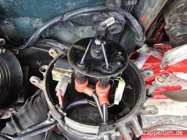 Brenner der Webasto Standheizung DBW2012 im Mercedes 711D