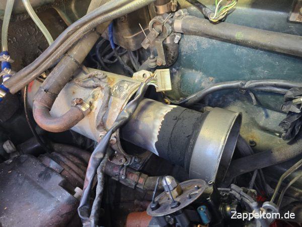 Brennkammer Webasto DBW2012 ausbauen