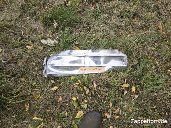 Deformierter Gaskastendeckel