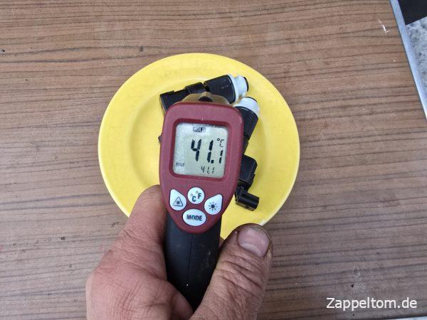 Optimale Einbautemperatur der LWR-Stellmotoren