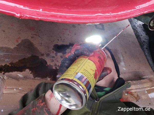 Rostschutz mit Brantho Korrux 3 in 1 aus der Komfortdose