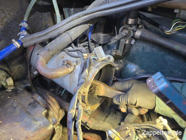 Webasto Dieselstandheizung vom Ruß reinigen