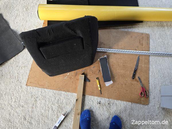 Verkleidung Aschenbecher