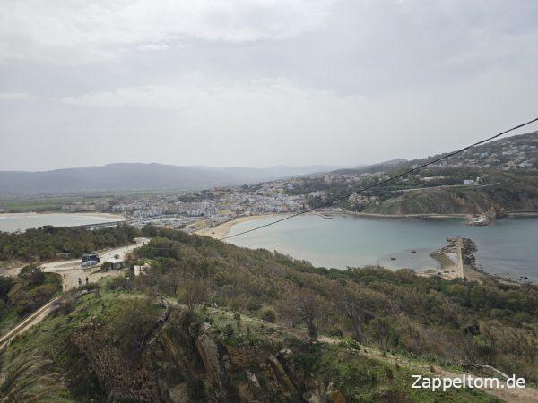 Aussicht von der Genueser Festung auf Tabarka
