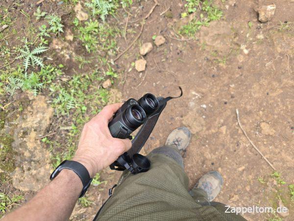 Bereit zur Vogelbeobachtung im Nationalpark Ichkeul