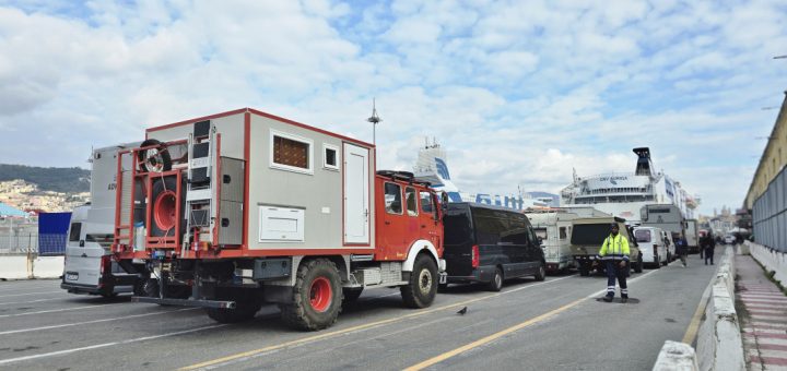 Treff der Tunesier und Tunesienfahrer im Hafen Genua