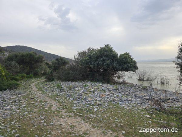 Wanderweg im Weltnaturerbe Ichkeul