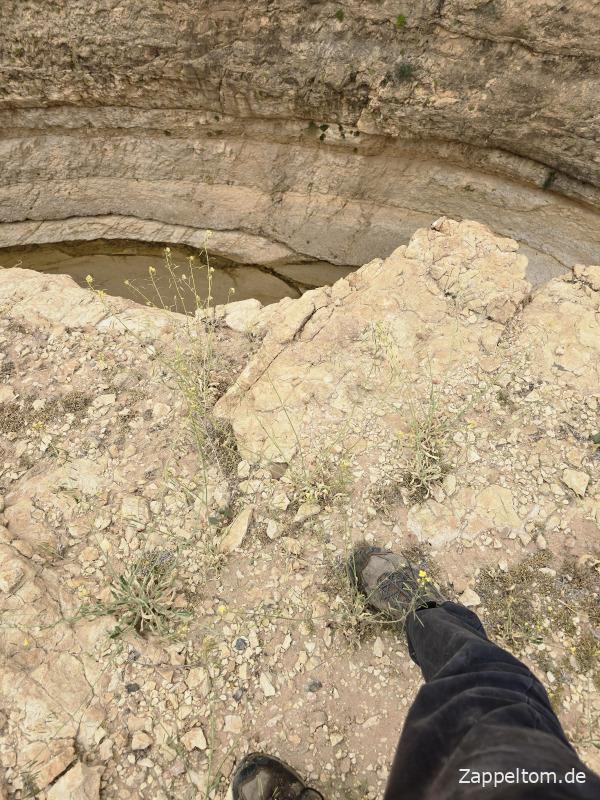 Aussichtspunkt in die Schlucht