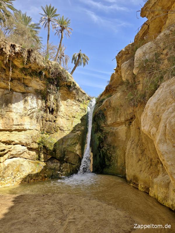 Oberer Wasserfall von Tamerza