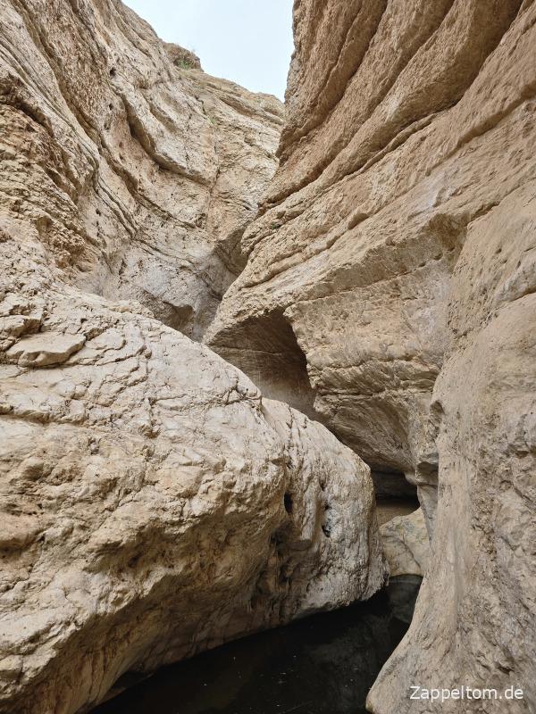 Oberes Ende der Schlucht Mides