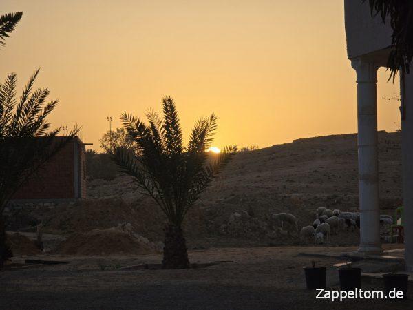 Sonnenaufgang in Mides um 07.03 Uhr