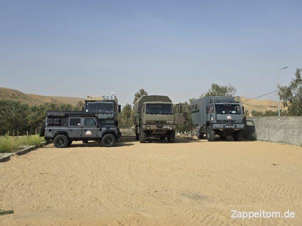 Tunesienreise mit Allrad-LKW Steyr 12M18 und Land Rover
