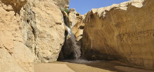 Unterer Wasserfall in Tamerza