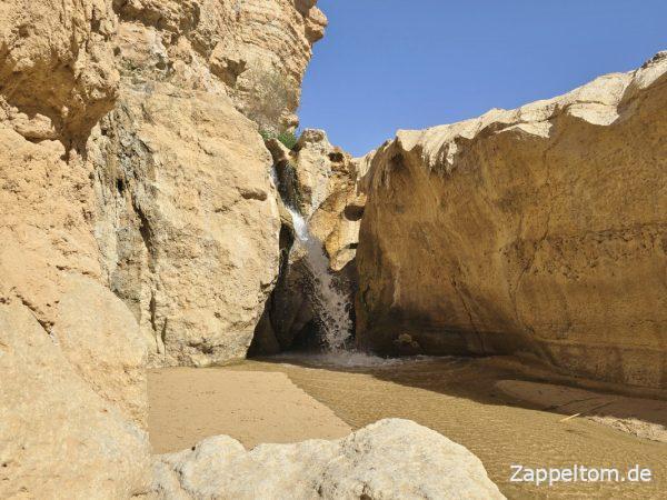 Unterer Wasserfall in Tamerza
