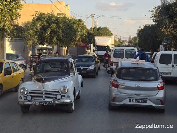 Algerischer Peugeot 203 in Metlaoui