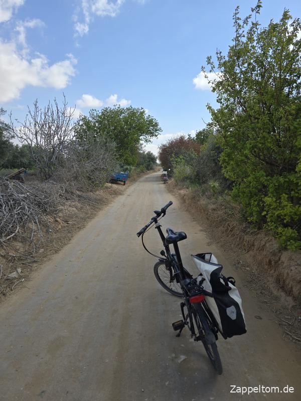 Fahrradtour im Phosphatbergbau Metlaoui