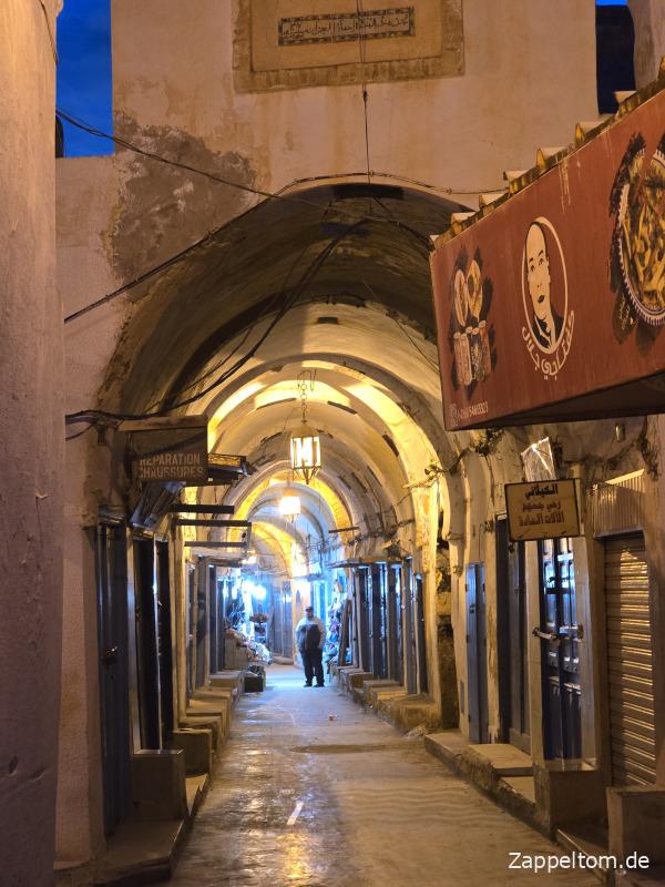 Basar in der Medina von Kairouan Basar in der Medina von Kairouan