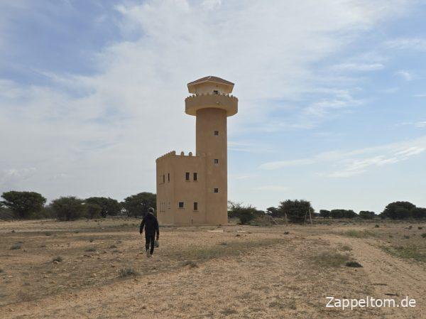 Besucherturm im Nationalpark Bou Hedma