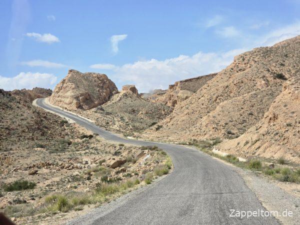 Gebirgiger Teil des Nationalparks Bou Hedma