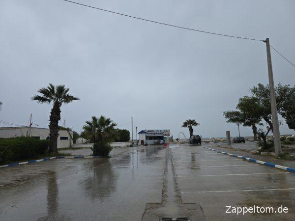 Trostloser Parkplatz Port Sidi Bou Saïd Trostloser Parkplatz Port Sidi Bou Saïd